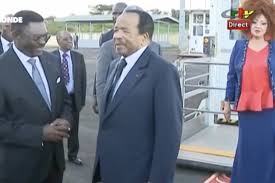 RETOUR TRIOMPHAL DE PAUL BIYA AU CAMEROUN APRES 49 JOURS D'ABSENCE